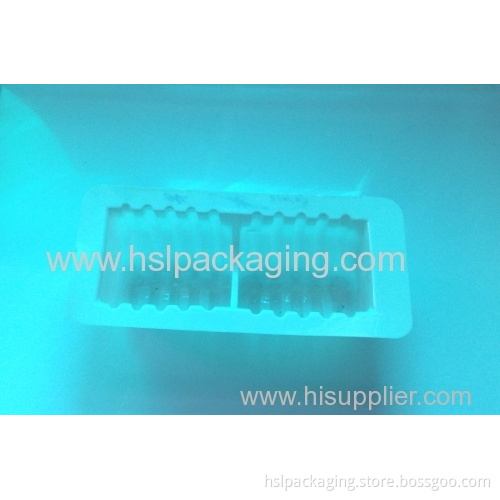 2013 Factory Price Wholesale Ps Plastic Flocking Tea Box Tray